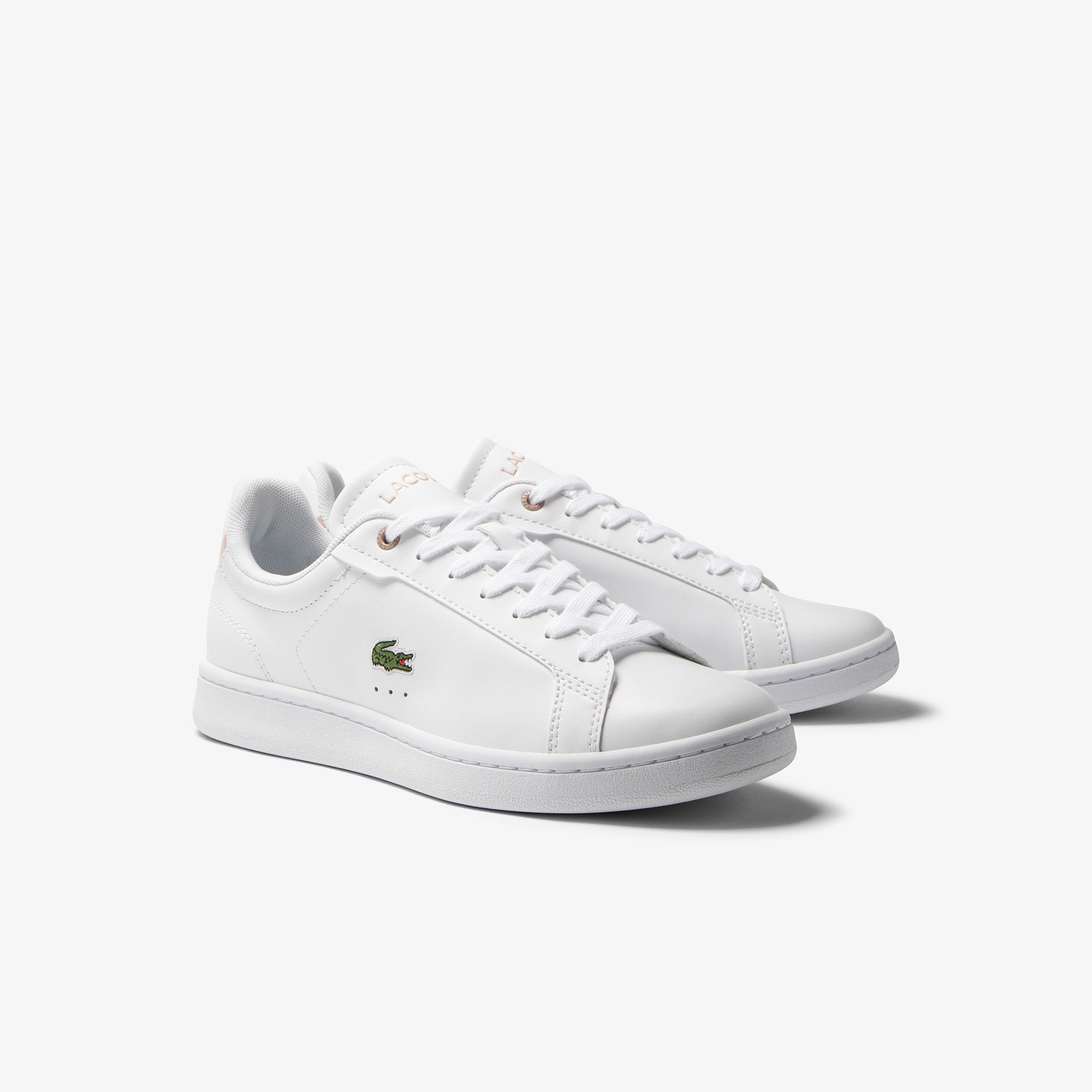 Sneakers Carnaby Pro BL femme Lacoste en cuir ton sur ton Sneakers - Blanc - Lacoste - Femme