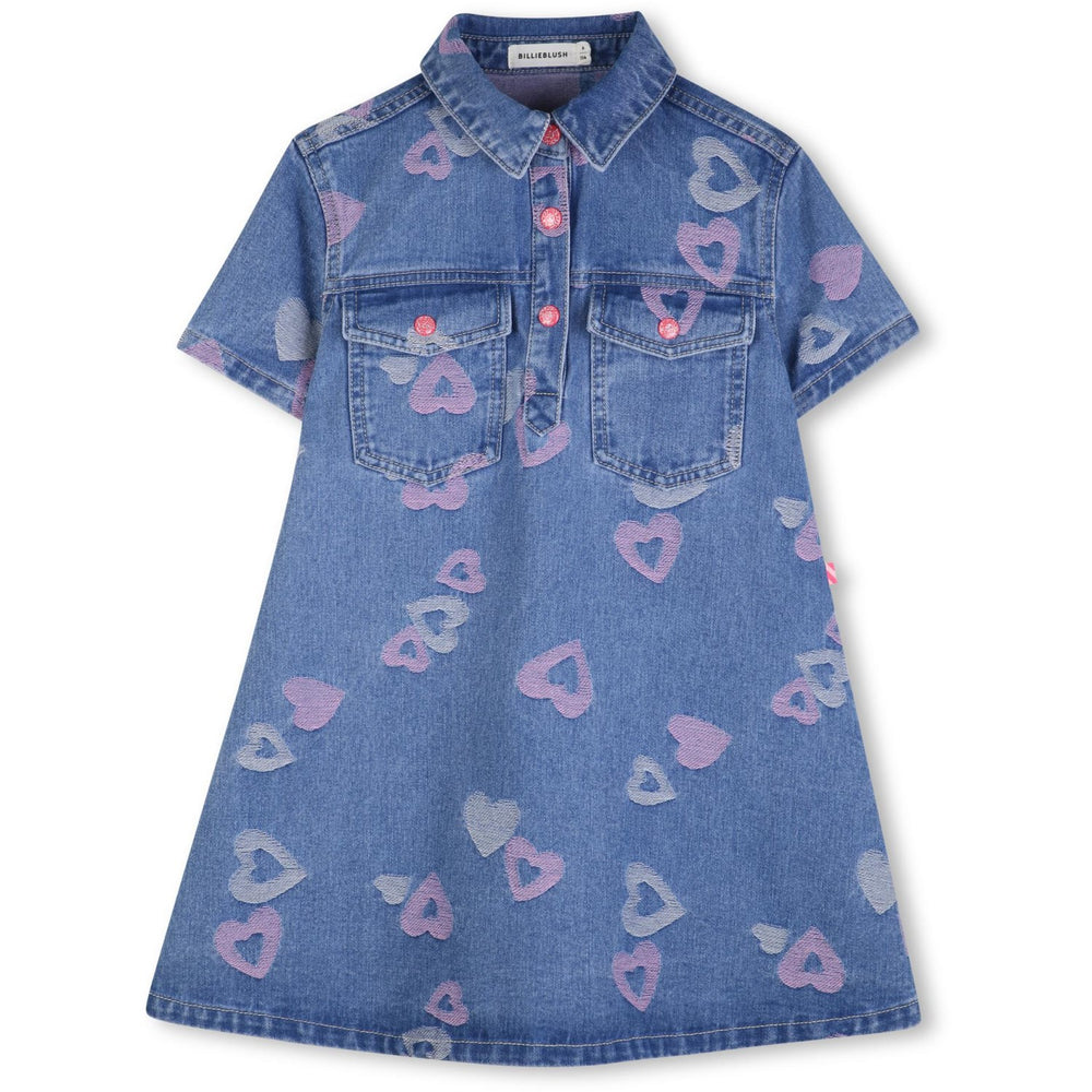 Køb Billieblush Denim Blue Denim Kjole