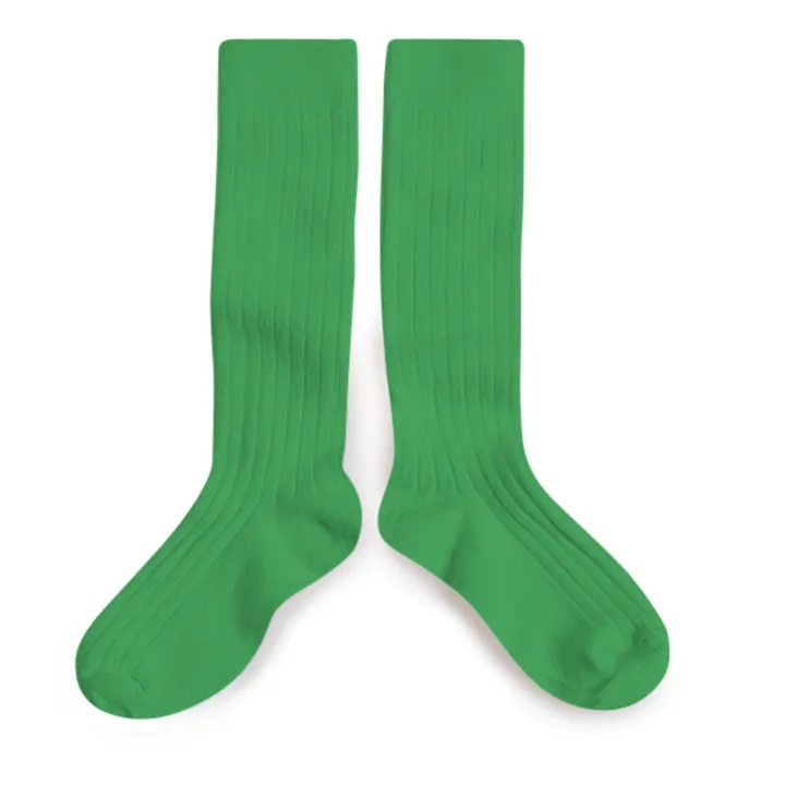 Collégien Chaussettes La Haute | Vert Jade