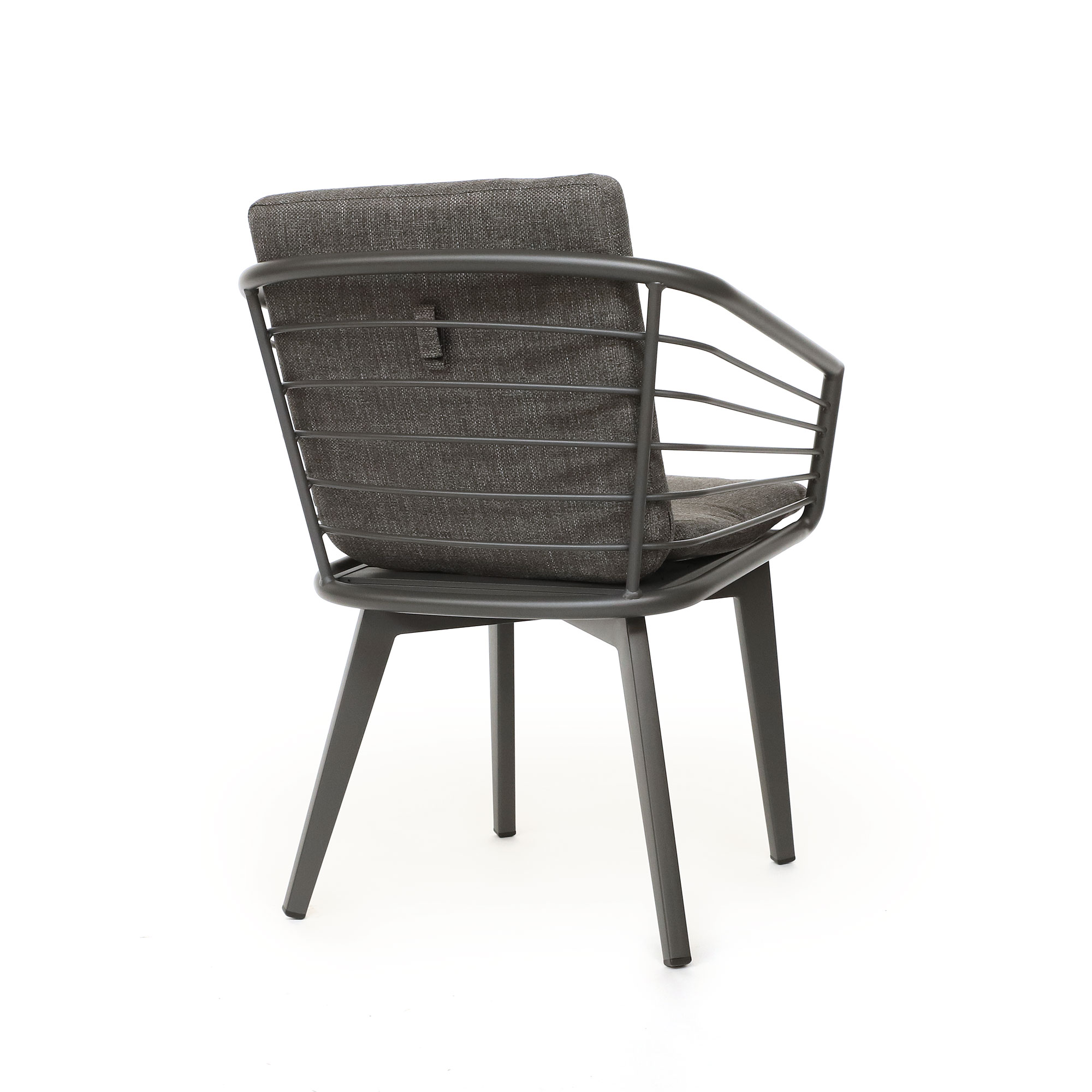Armsessel 'Leevsen' aus Aluminium, anthrazit, B 56 cm, L 60 cm, H 76 cm günstig bestellen
