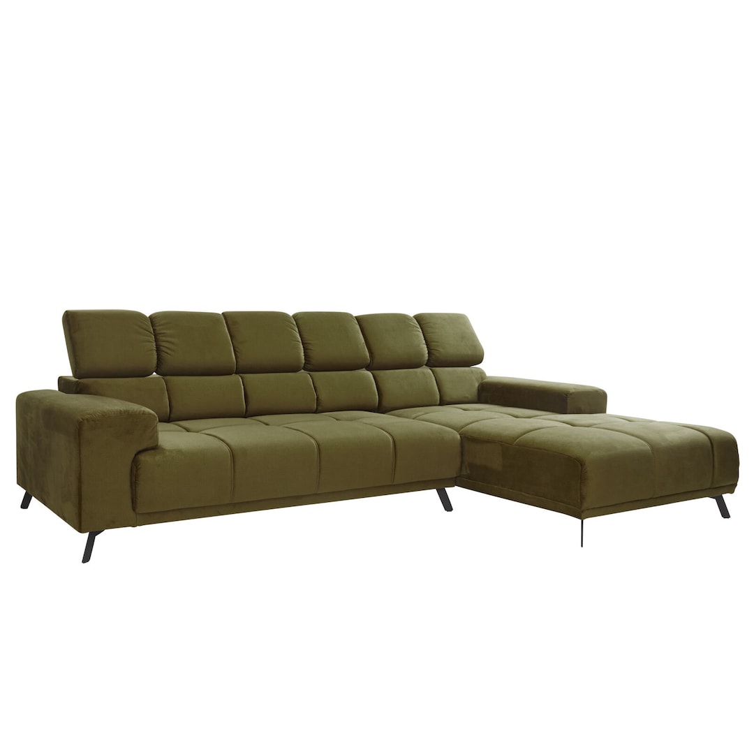 Ecksofa BECKY grün