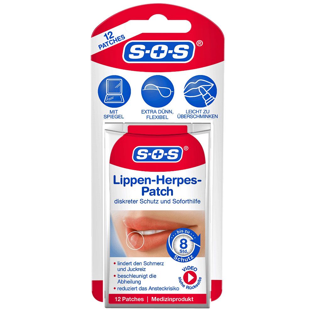 SOS Lippenherpes Patch