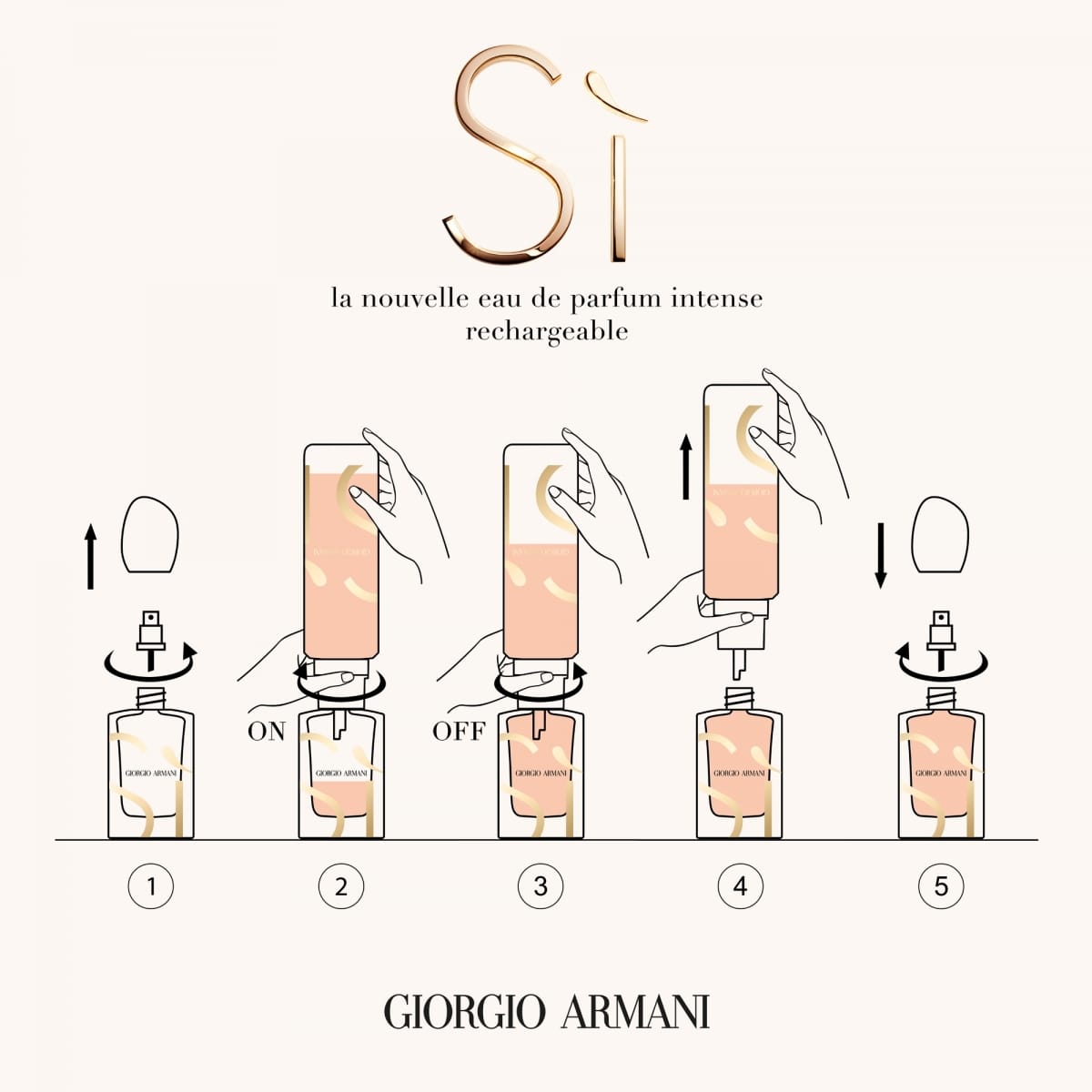 GIORGIO ARMANI Armani Sì Eau de Parfum Intense - Flacon Recharge
