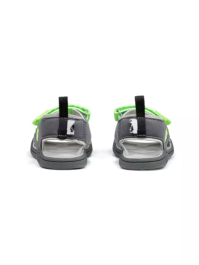 AFFENZAHN Kinder Sandalen AIRY Panther grau