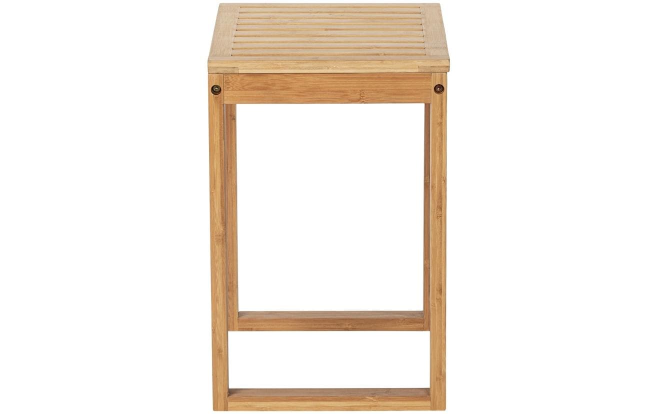Hocker fürs Bad Bambusa NatureBadhocker aus Holz