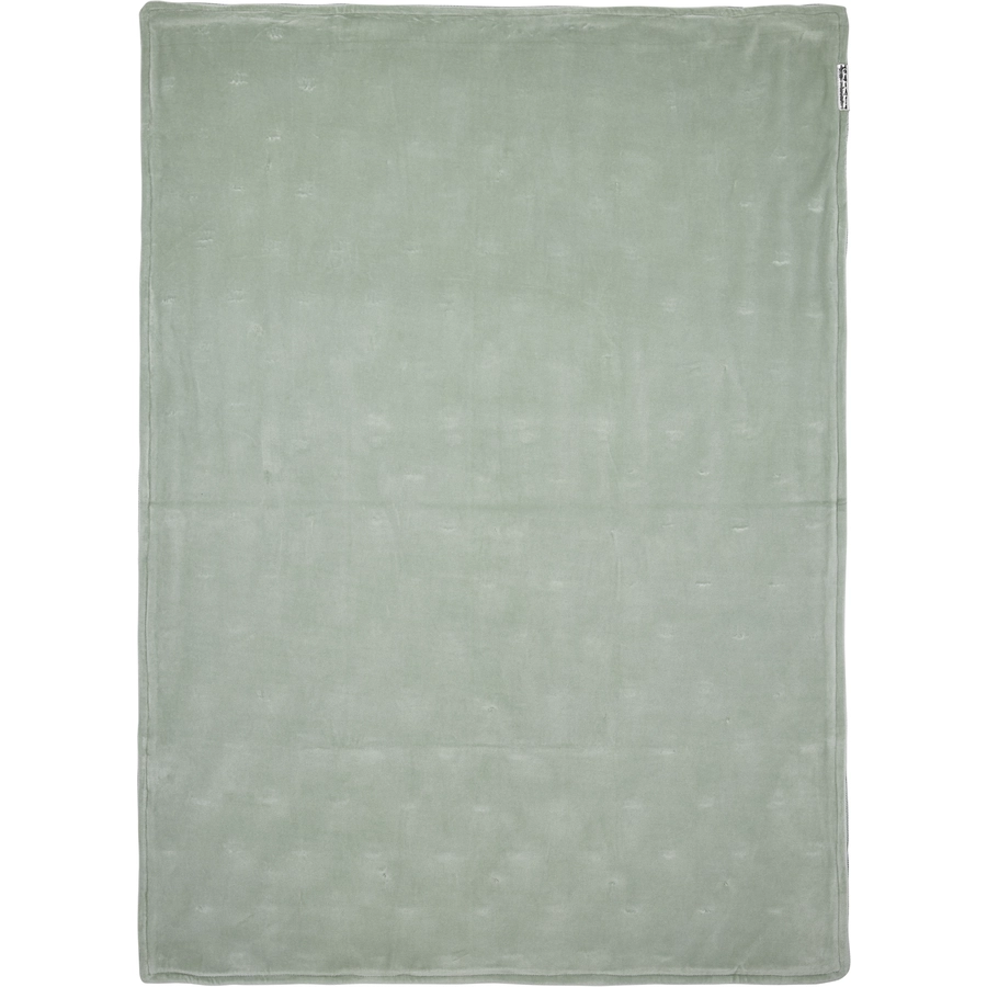 Meyco Babydecke velvet stone green 75 x 100 cm