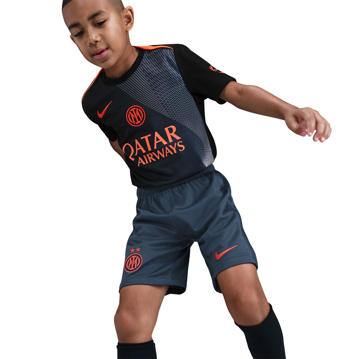 Calções Nike Inter de Milão Terceiro Equipamento 2025-2026 Criança