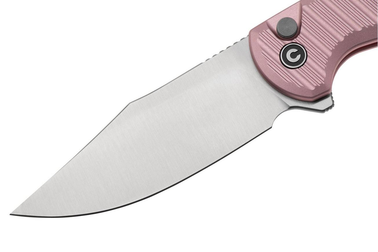 CIVIVI Stormhowl C23040B-3 Satin Nitro-V, Milled Light Pink Aluminum, zakmes