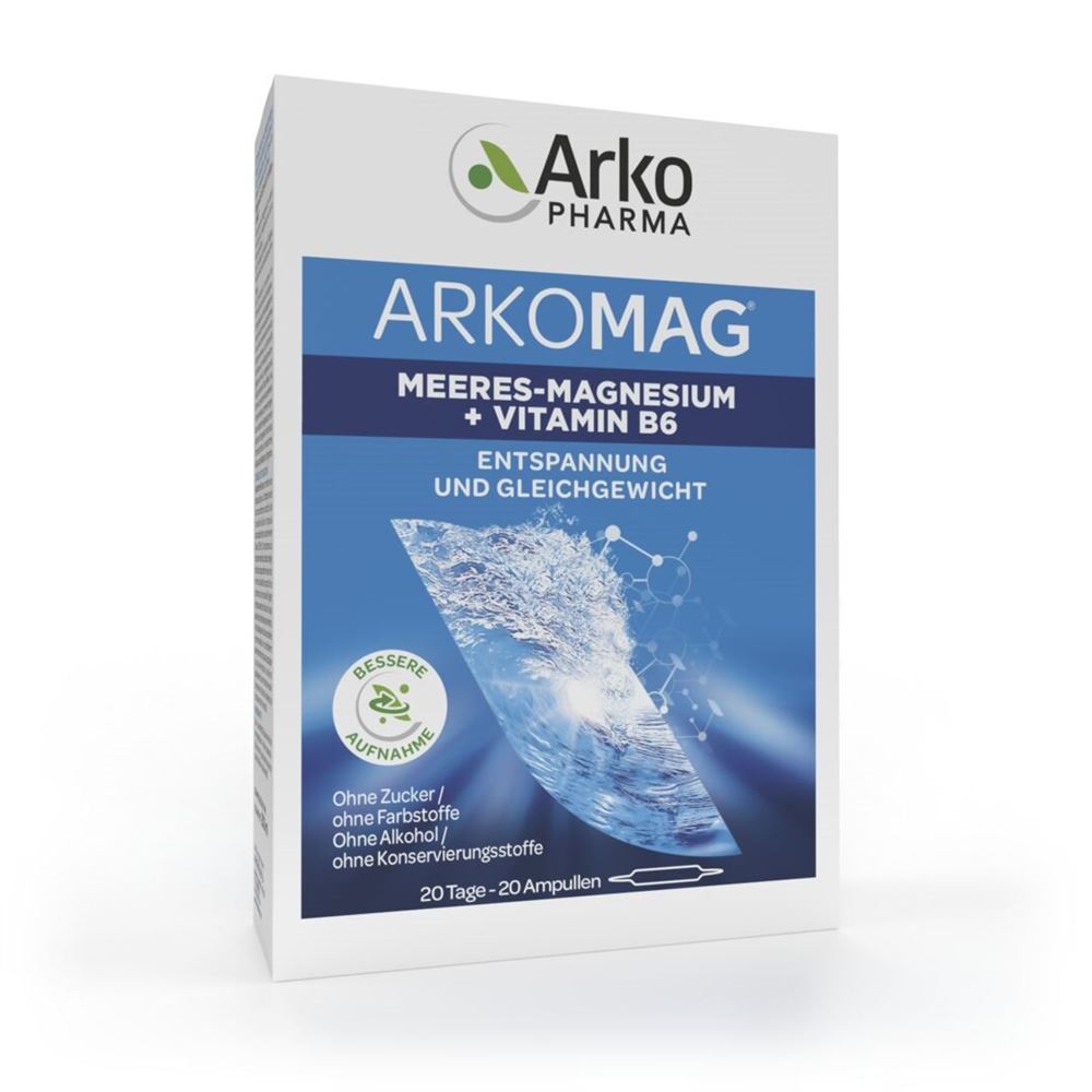 ARKOMAG Meeres-Magnesium Trinkamp 10 ml