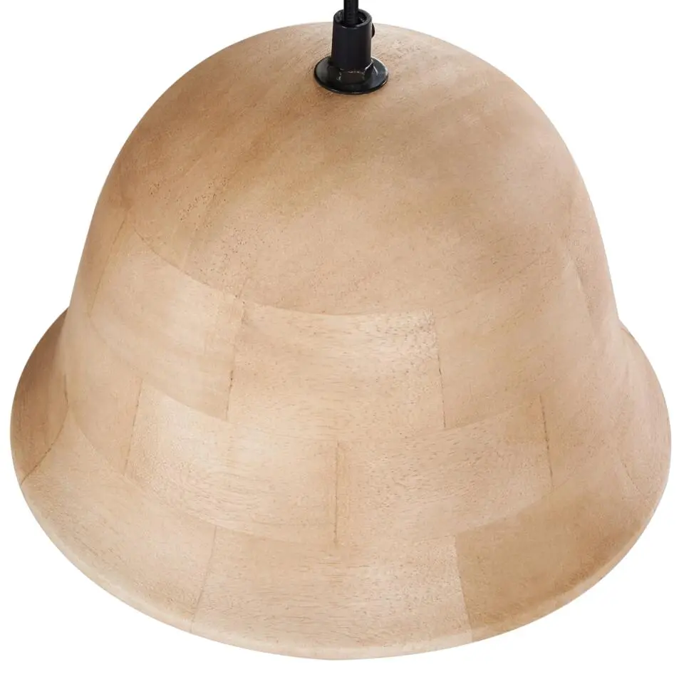 GOIKA - Hanglamp - Lichtbruin - Mangohout