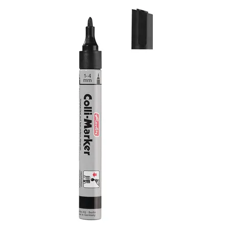 Herlitz Colli Marker 1-4 5er schwarz