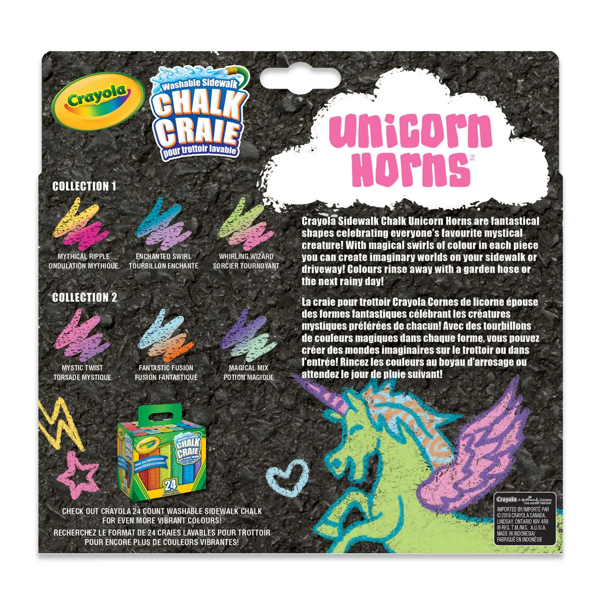Crayola Craie Licorne pour Trottoir (3)