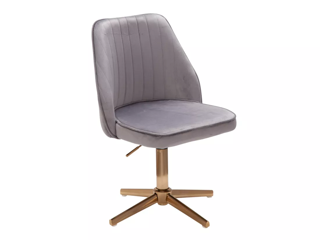 chaise de bureau velours chaise pivotante avec dossier