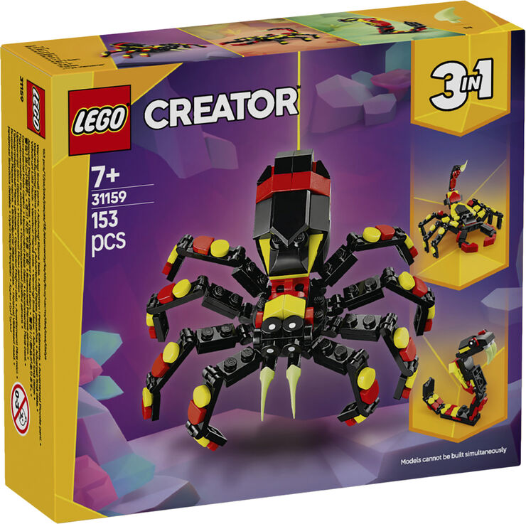 Lego Vilde dyr - Edderkop på spring 31159