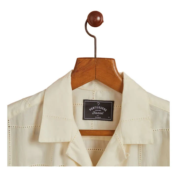 Portuguese Flannel Chemisette Tv Towel | Ecru