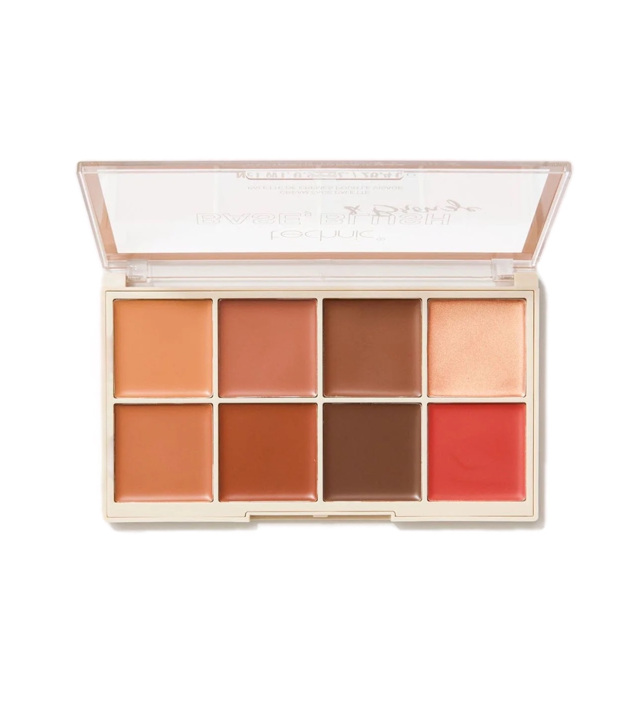 Technic Cosmetics - Paleta de cremes para o rosto, base, blush e bronzer - Dark