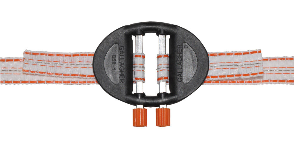 Gallagher - Lintverbinder 40 mm - 11 cm - 5 Stuks - Zwart - 18 cm