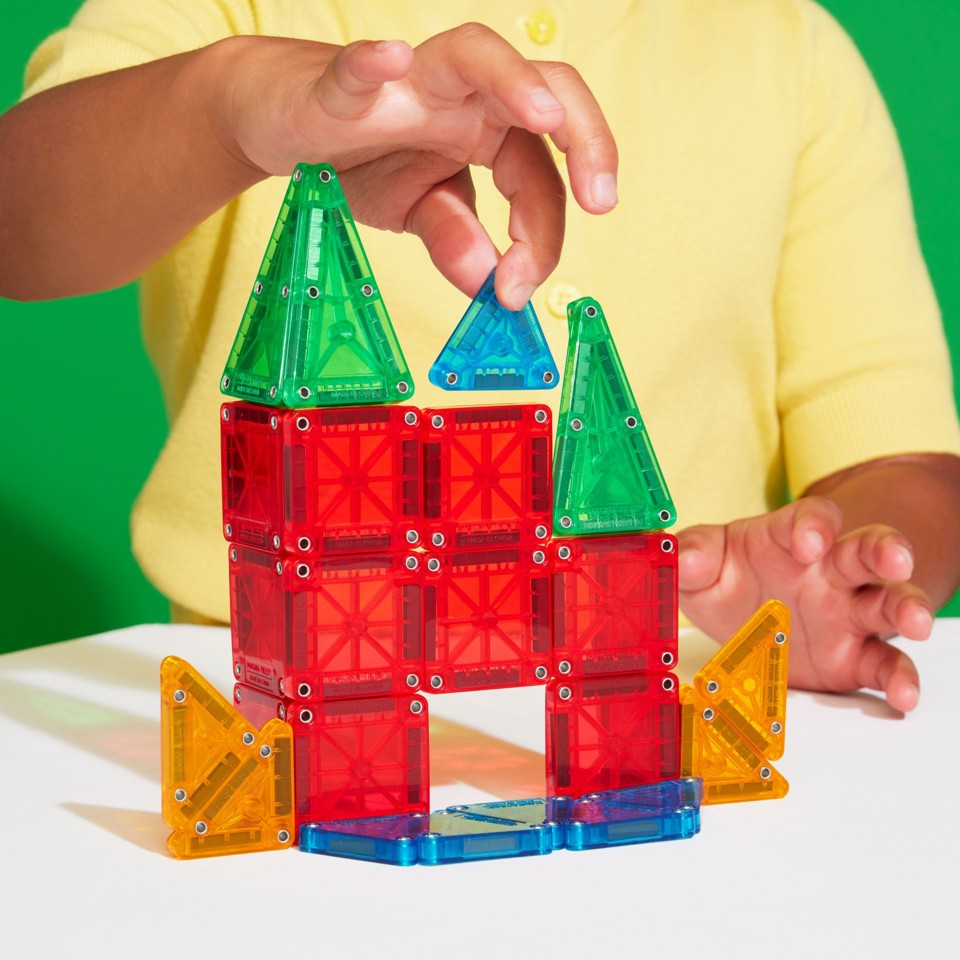 Magna-Tiles - microMAGS i Metal-Rejseæske
