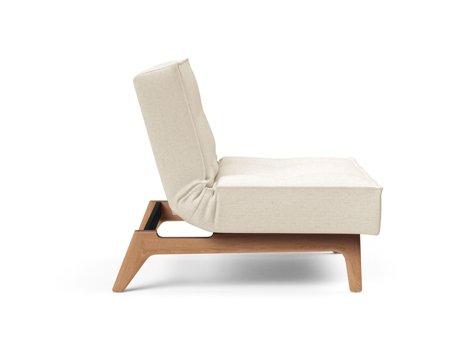 INNOVATION LIVING Schlafsessel HAVANNA Eiche natur /Boucle white