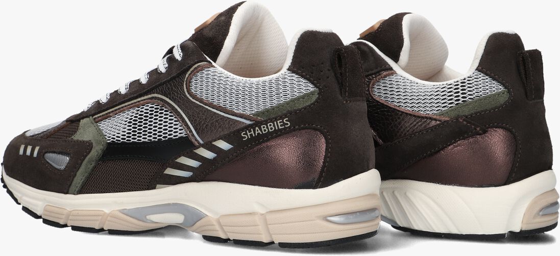 bruine shabbies lage sneakers abbey masha