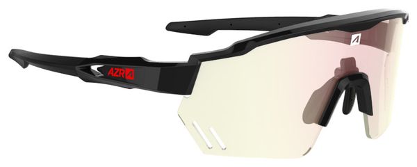 Lunettes Azr Kromic Race RX Noir Rouge / Ecran Photochromique Rouge