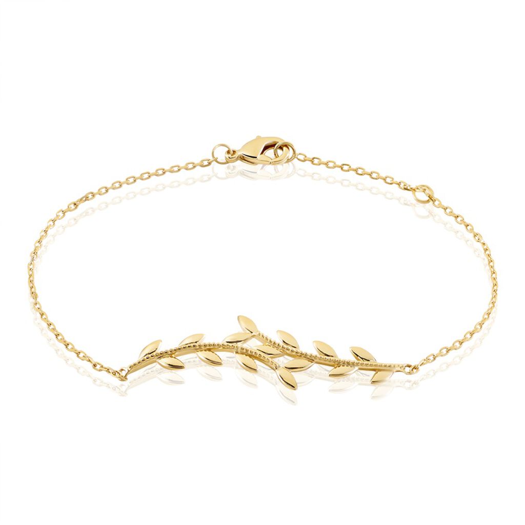 Bracelet Folia Plaqué Or Jaune