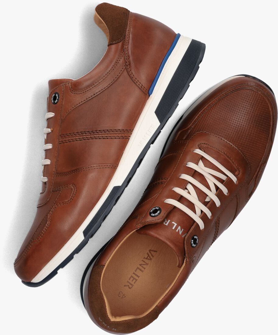 VAN LIER cognac van lier lage sneakers 2415510