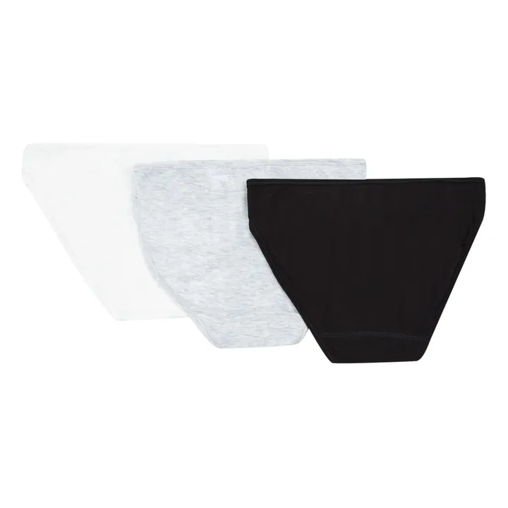 Petit Bateau Lot de 3 Culottes Basiques - Colection Adulte | Ecru