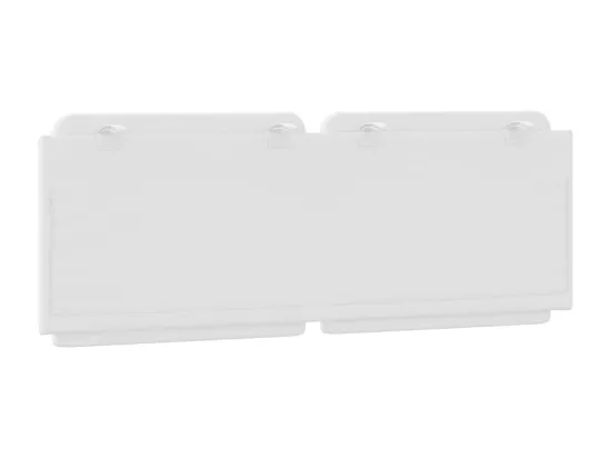 Coussin de tête de lit blanc 140 cm similicuir