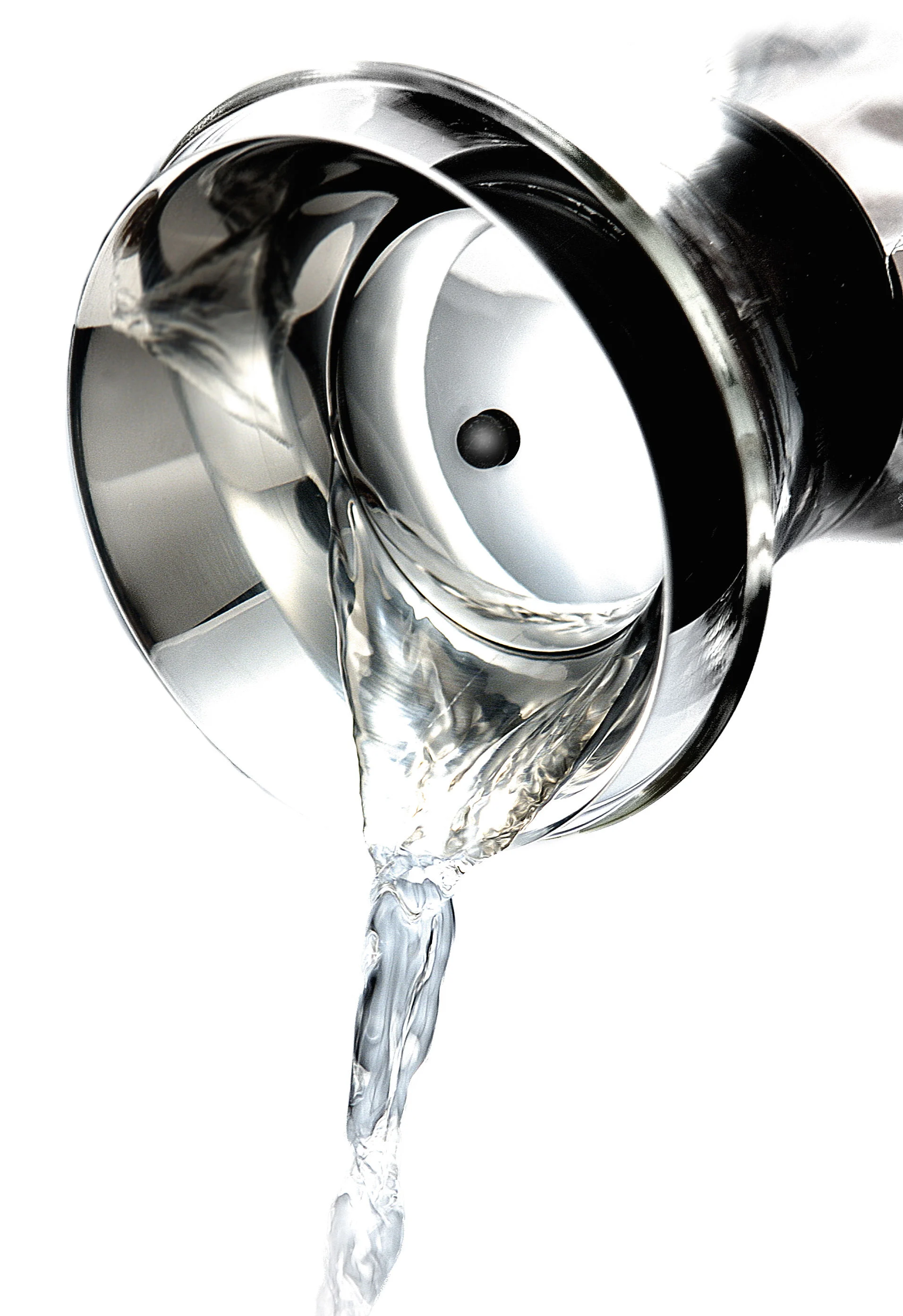STOPPE-GOUTTE - Carafe métal | Transparent