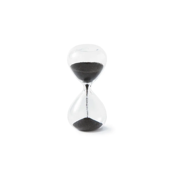 Pols Potten - Ball Sanduhr XXS, schwarz