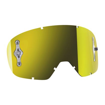 Ecran Masque Scott WORKS IRIDIUM JAUNE - BUZZ - Jaune