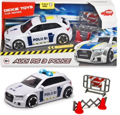 Dickie Toys Politibil Audi RS3