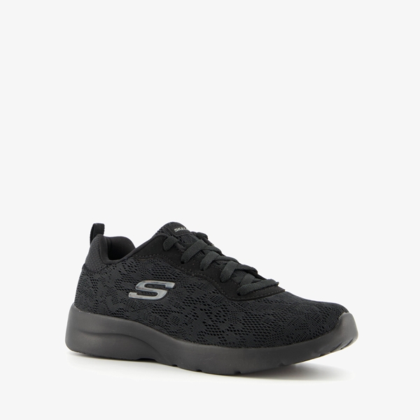 Skechers Dynamight 2.0 dames sneakers zwart