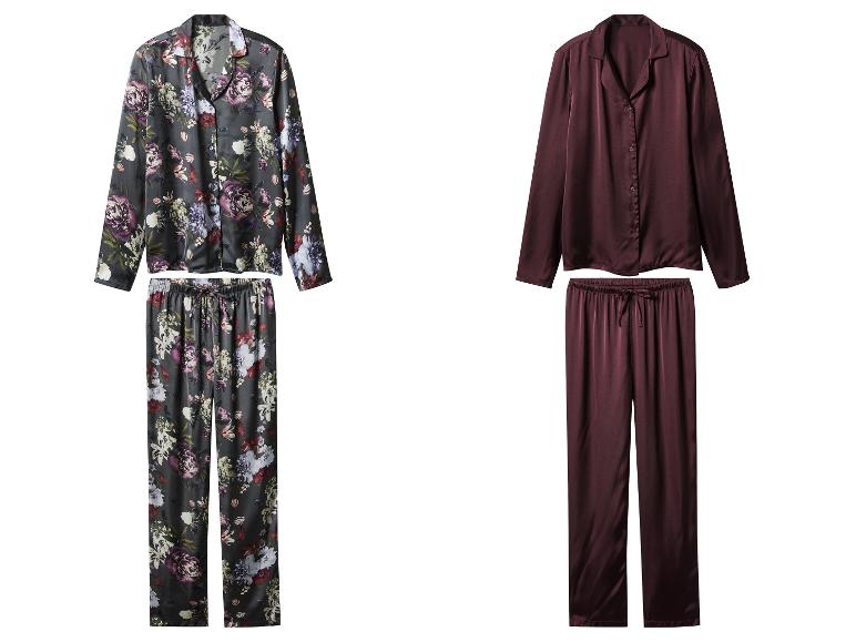 Satijnen dames pyjama