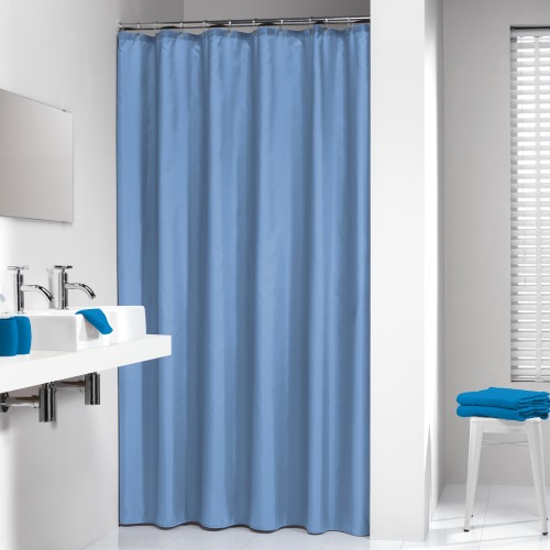 Sealskin douchegordijn Granada PEVA middenblauw 180x200 cm