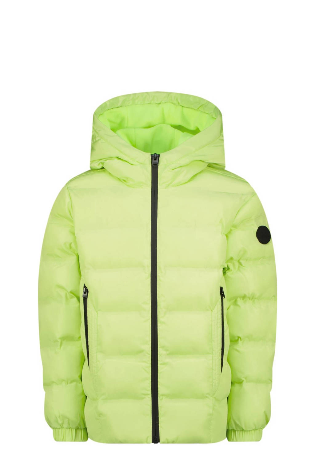 Vingino gewatteerde winterjas Tion limegroen