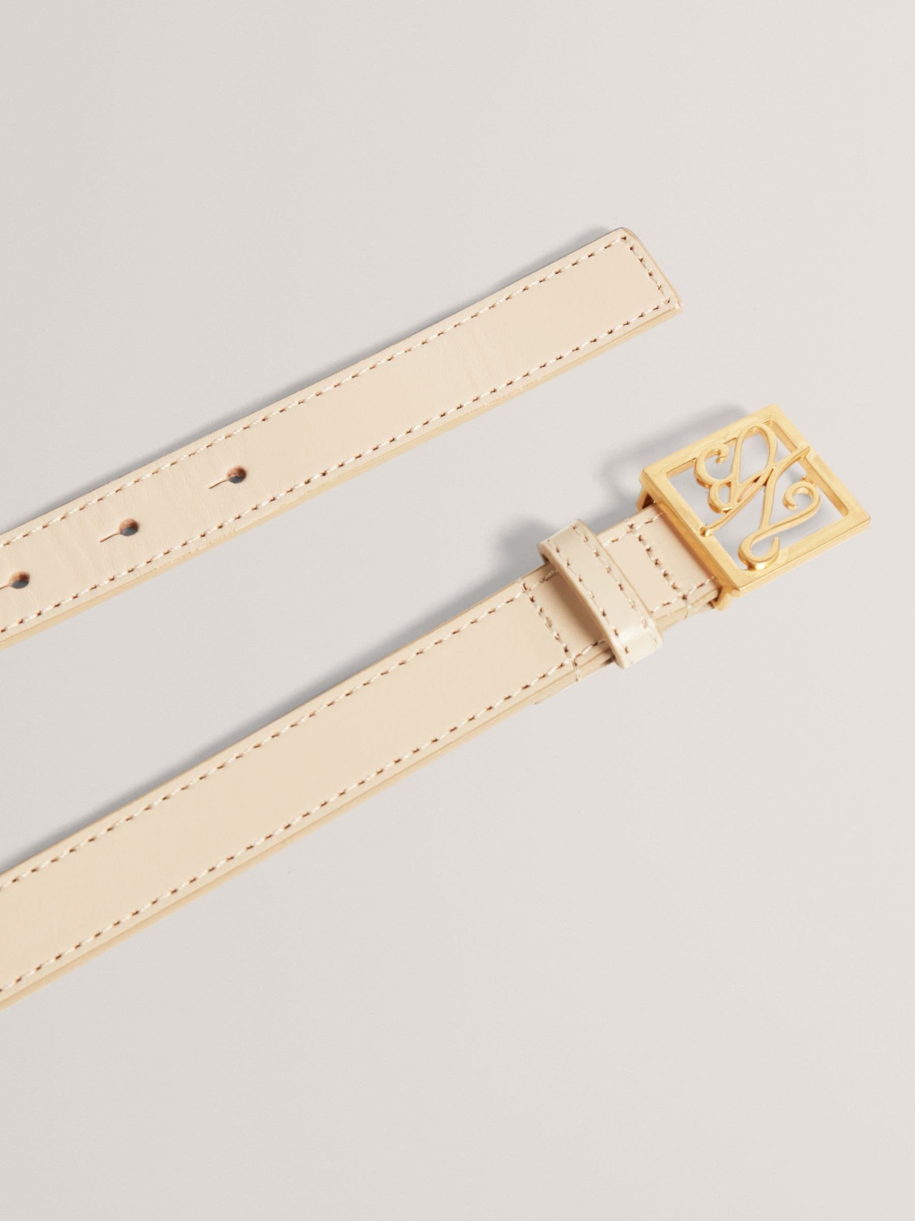 Ted Baker Scriptt-Tb Script Leather Belt