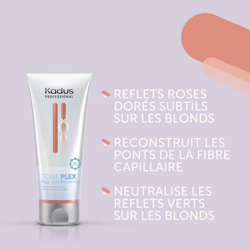 Masque Rose Gold Toneplex Kadus 200ML