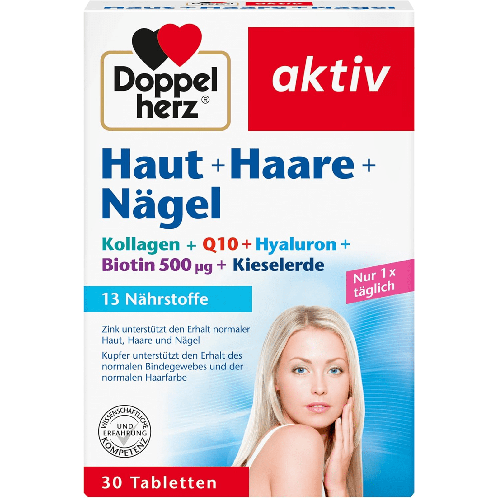 Haut + Haare + Nägel (30 Tabletten)