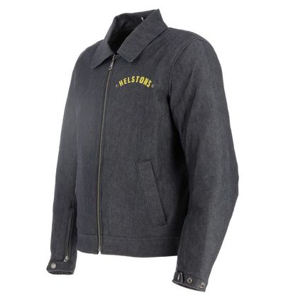 Blouson Helstons GARAGE - Bleu / Jaune
