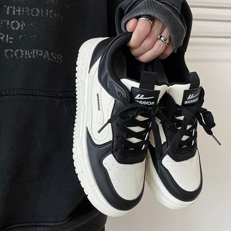 HANO - Platform Paneel Sneakers
