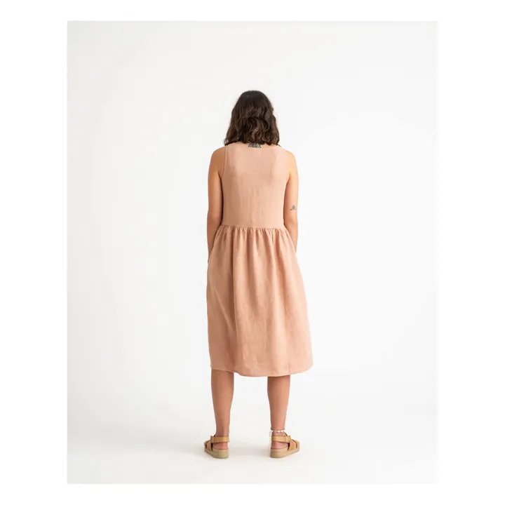 Matona Robe Lin | Vieux Rose