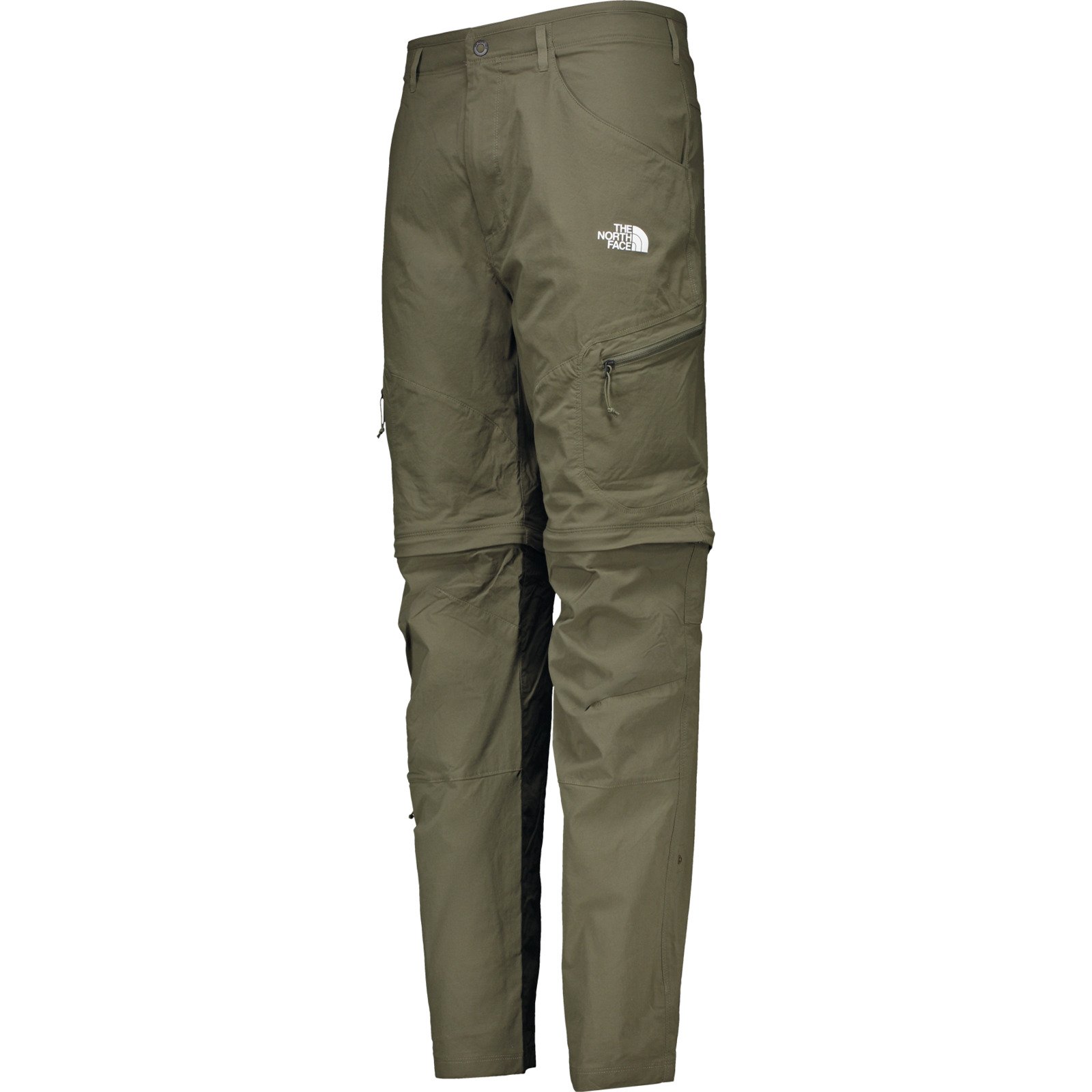 The North Face Herren-Trekkinghose Zip-off Exploration Conv Reg Tapered olive, 32