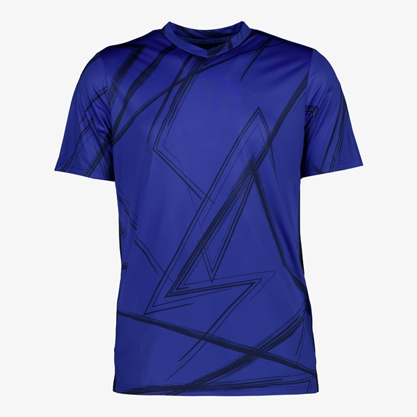 Dutchy Dry heren voetbal T-shirt donkerblauw