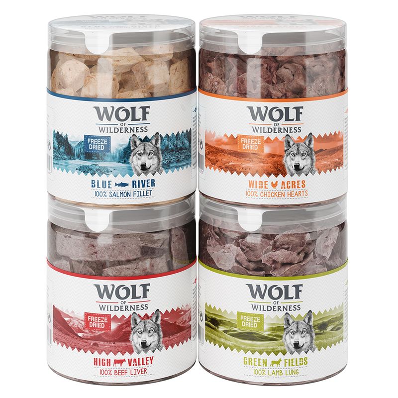 Lot Wolf of Wilderness Friandises lyophilisées premium