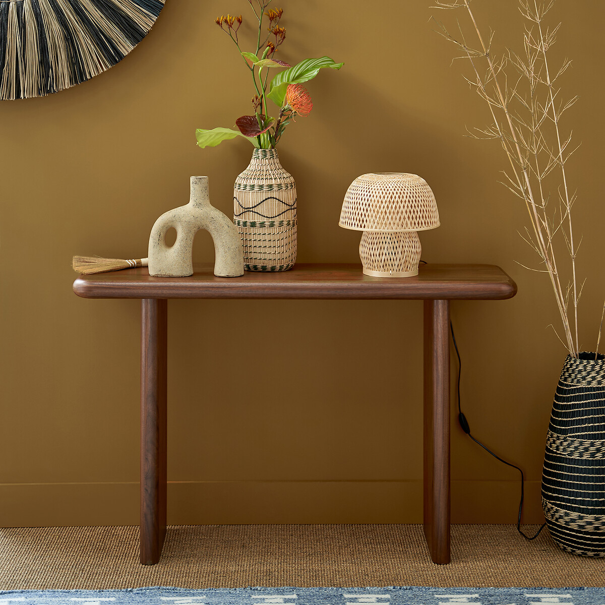 LA REDOUTE INTERIEURS<br>Vaso decorativo em bambu H35 cm, Arando