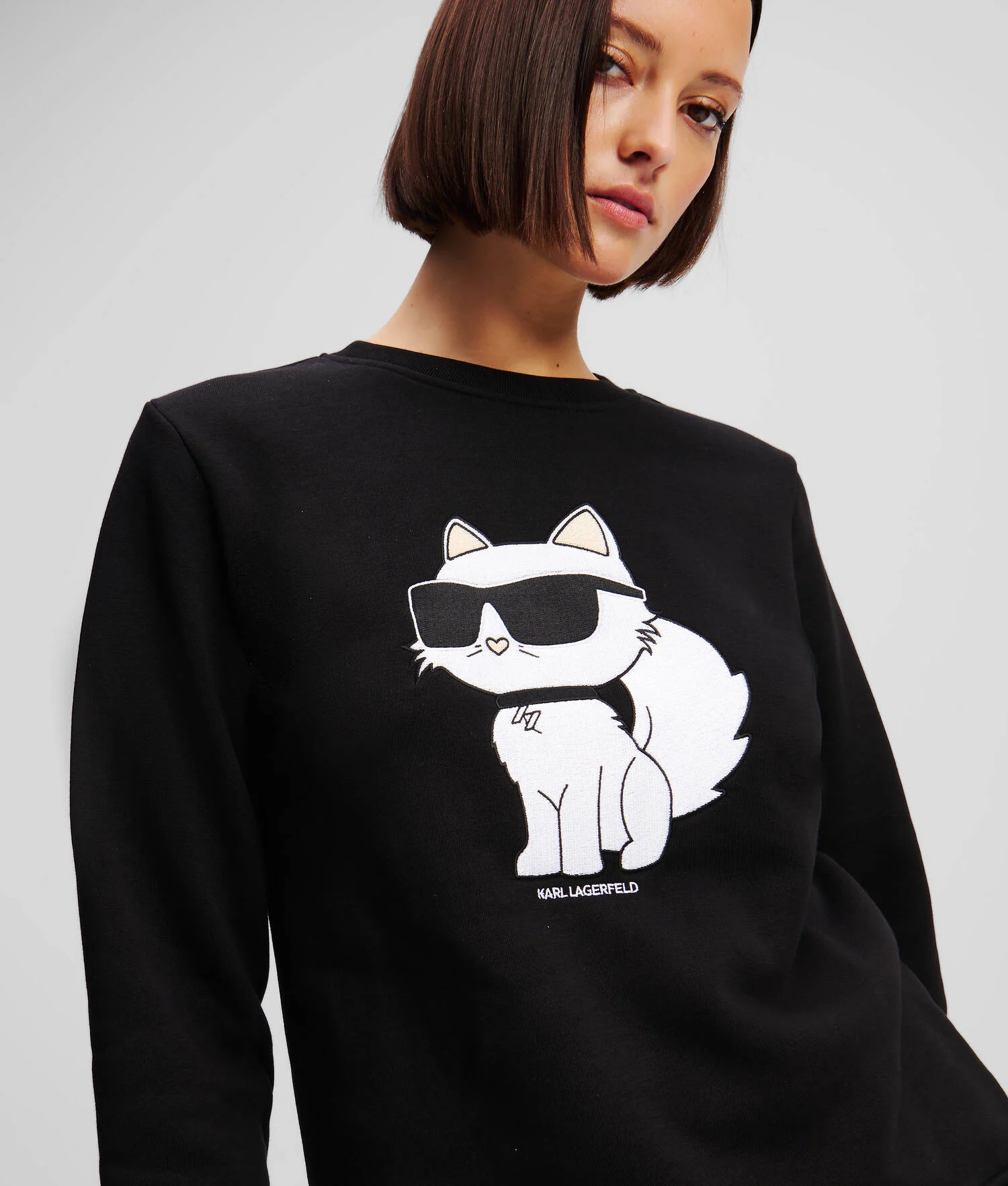 SWEAT-SHIRT KARL IKONIK CHOUPETTE