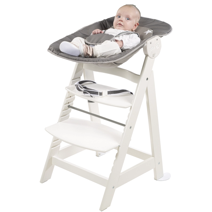 roba Treppenhochstuhl Born Up Set 2 in 1 Little Stars