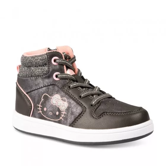 Baskets GRIS HELLO KITTY